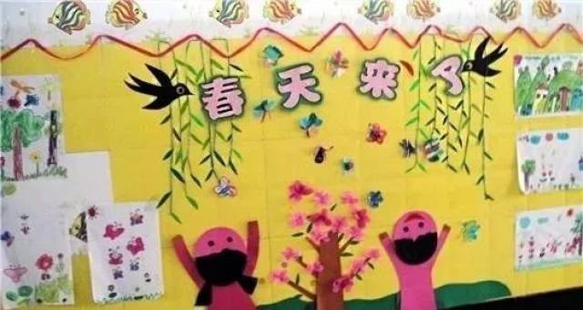 100款幼儿园春天主题墙环创,实在太美了!(收藏起来)
