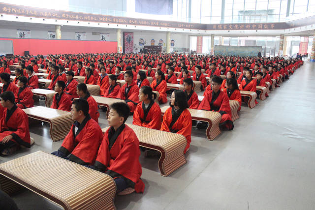 研学旅行,寒假期间曲阜儒家研学旅行基地接待研学师生