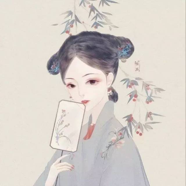 古风动漫女生头像
