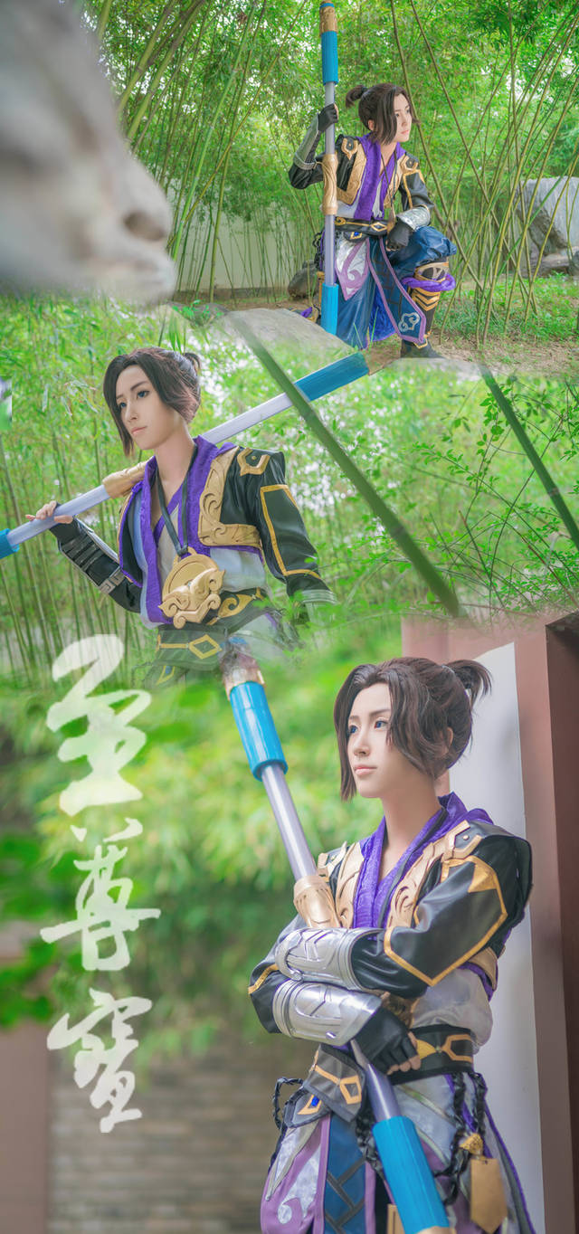 王者荣耀至尊宝x紫霞cosplay 我在你心里,留下了一样东西