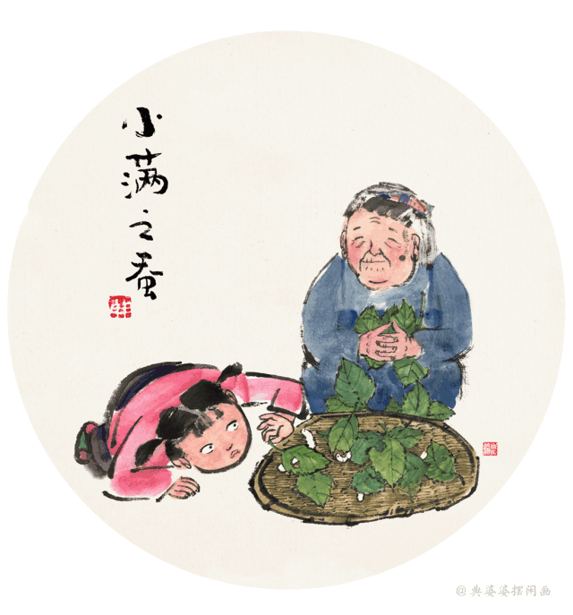 画了整整5年,85后姑娘的24节气图惊艳世界!