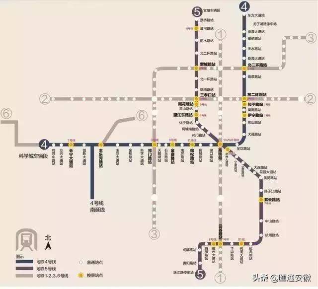 2019合肥地铁建设大爆发!