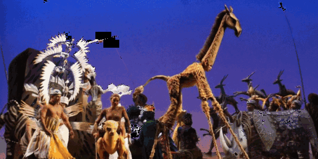 the lion king /  minskoff theatre