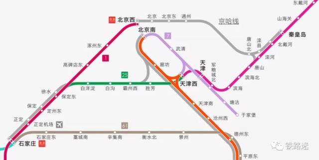 超高清收藏!2019版1月最新中国高铁线路图