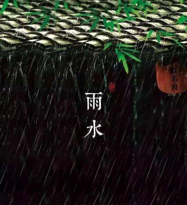 雨水节气 一夜返青千里麦,万山润遍动无声