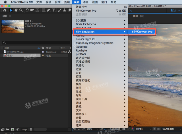 FilmConvert Pro mac(Ae\/Pr数字转胶片调色插件