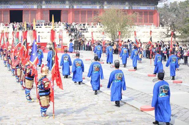 回顾朱家十三陵长陵景区明朝皇家祭祀祈福大典隆重场景!