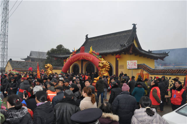 盱眙县管仲镇兴隆寺一年一度传统庙会成功举办