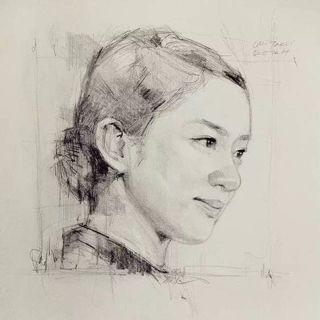 优秀的素描头像,就是艺术品