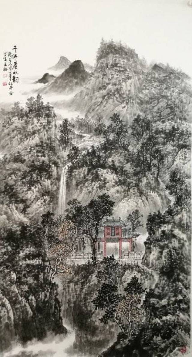 艺术名家-著名画家王林作品赏析