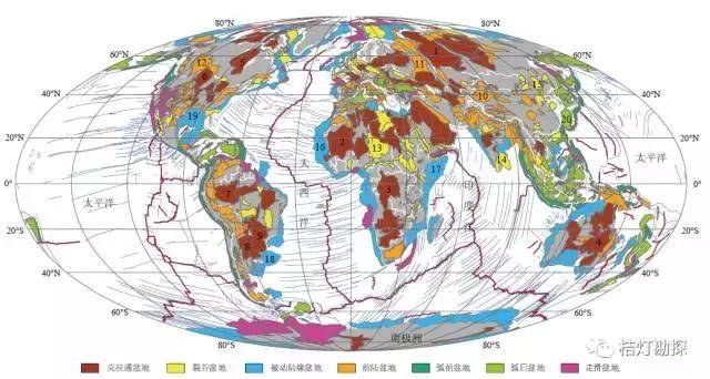 经典全球构造图集(75幅)!