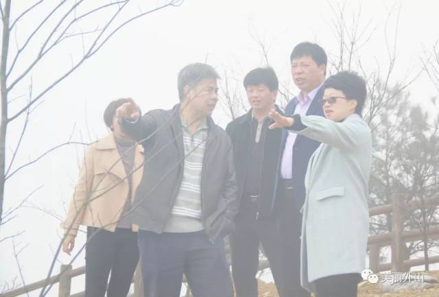 人大县人大主任康思坚到外山乡调研工作