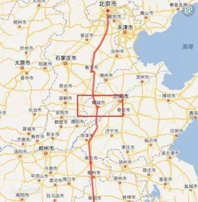 台前硬让高铁转弯阳谷却过路不设站这条高铁大动脉今年开建