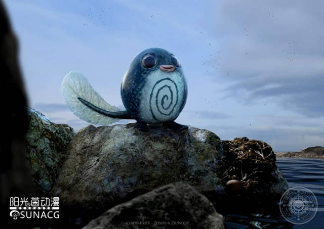 原创国外插画家笔下的写实版《精灵宝可梦》,丑萌的瓦斯弹人气颇高!