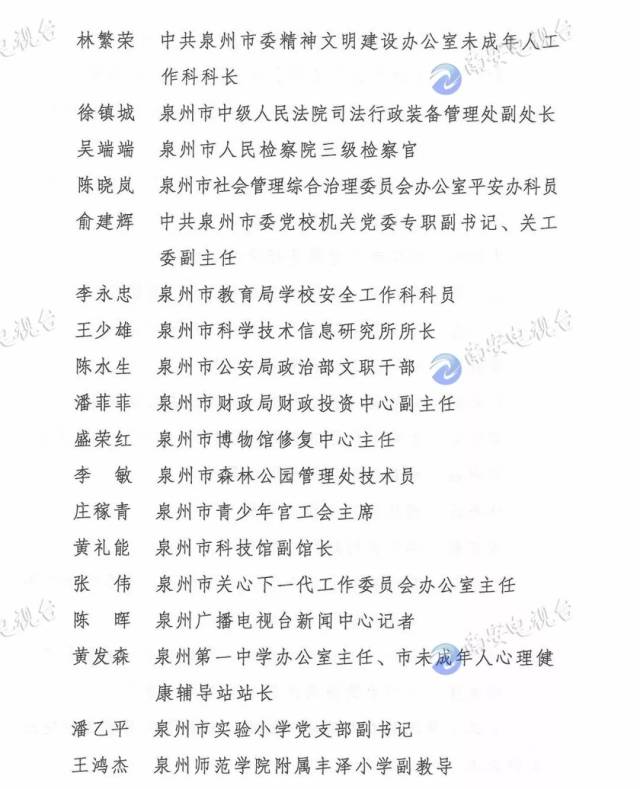 南安这些优秀集体和先进个人被泉州市委市政府通报表彰了!