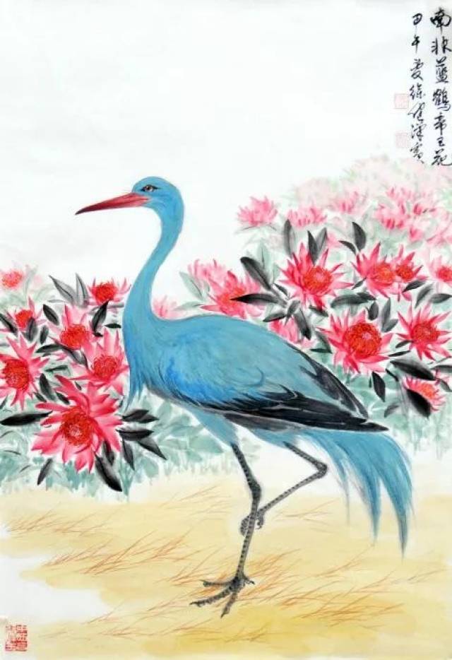 超凡脱俗|画遍世界各国国花国鸟