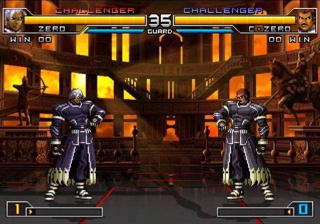 经典街机游戏《拳皇2002um》中真零和克隆零到底谁的技能更厉害?