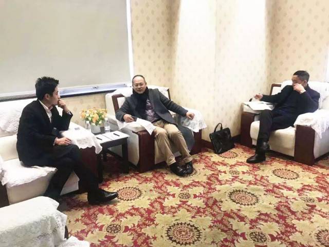 2019年2月21日,浦东新区书院镇镇长程渡江,书院镇招商局书记周仁华