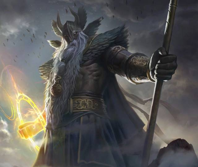 众神之王!雷神之父,仙宫的统治者——奥丁