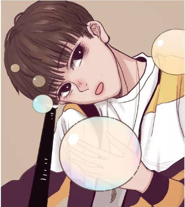 他为你吹泡泡的样子像极了