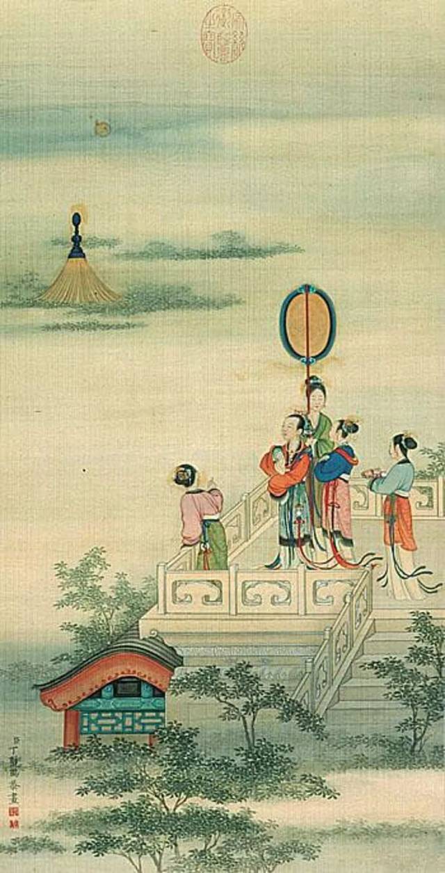清宫廷画家丁观鹏释道人物画欣赏,见者增福!