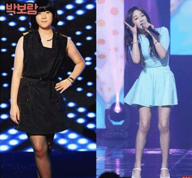 韩国女明星姜素拉,瘦下来太漂亮了!亲妈都差点认不出来!