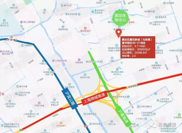 距嘉闵线站点800米优质宅地登场,起始楼板价2万元/㎡!周边新房价格3.