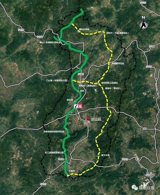 我县国家登山健身步道规划出炉!(附规划图)