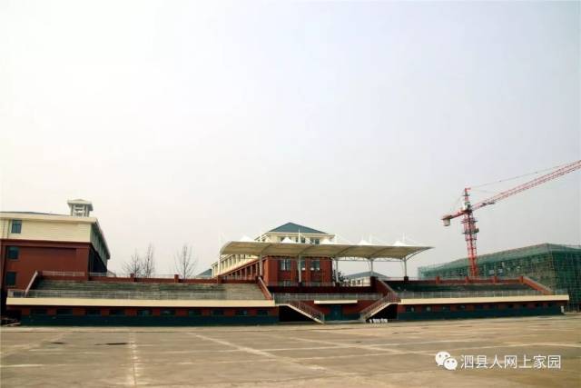 泗县北部新城新崛起一座现代化九年一贯制学校
