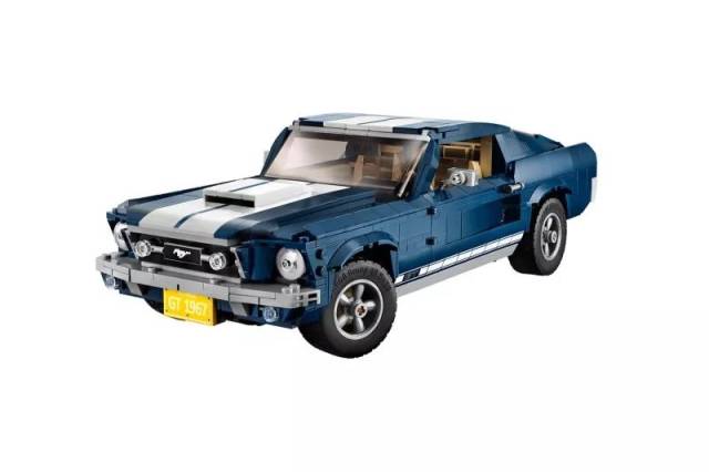 lego 以 60 年代 ford mustang「野马」跑车为原型打造全新积木