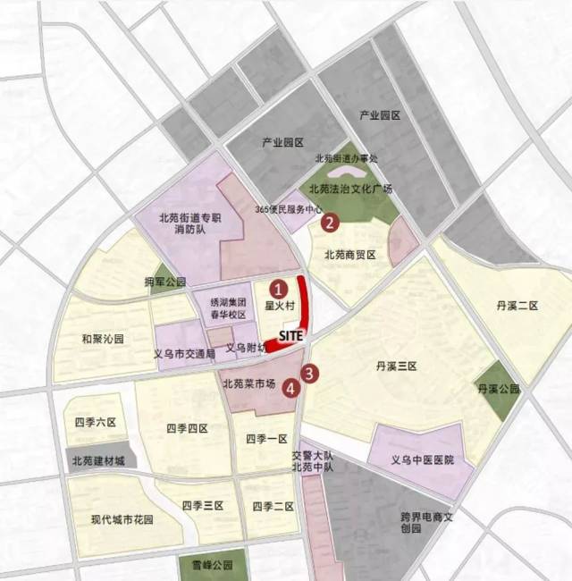 义乌这个街道推出7宗成熟地块!高清效果图来啦