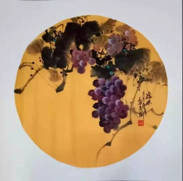 画家韩贵瑜:国画葡萄的六种寓意,您了解几种?