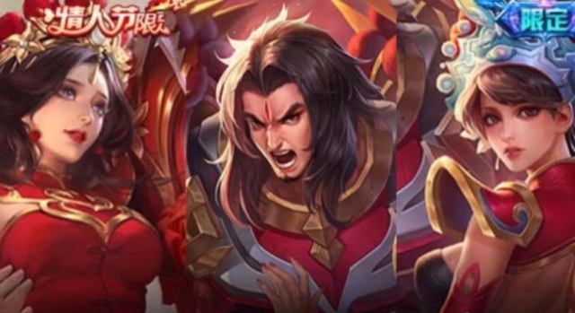 王者荣耀:英雄海报魔改,猴哥怀抱小乔,庄周和莫邪才是