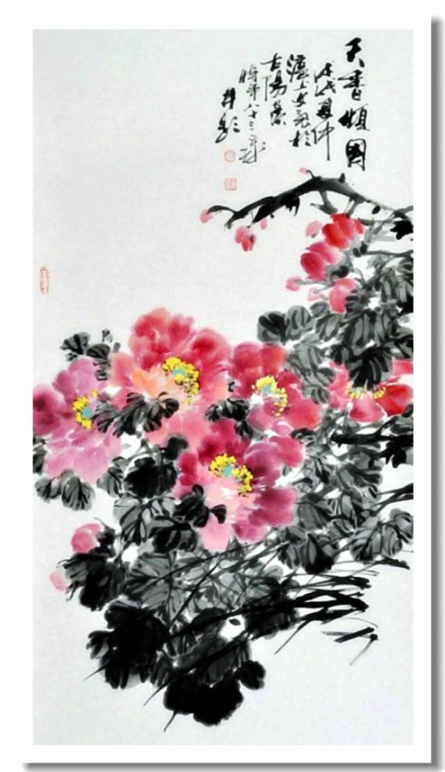 沉雄朴茂--梁文尧大写意花鸟画作品欣赏