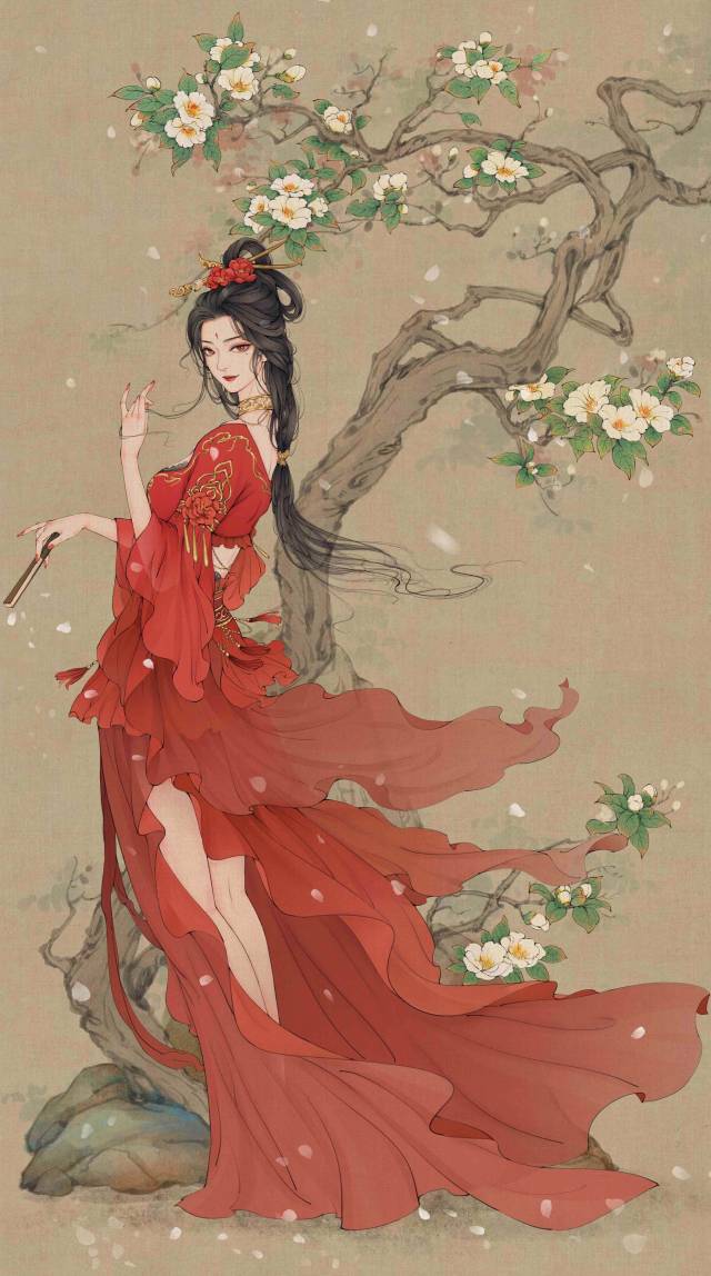 千景绘:网易《逆水寒》角色插图