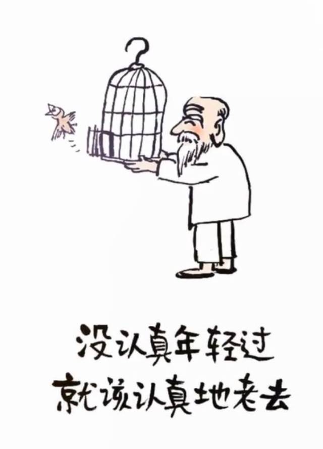 当你老了(20幅漫画,感触颇深)