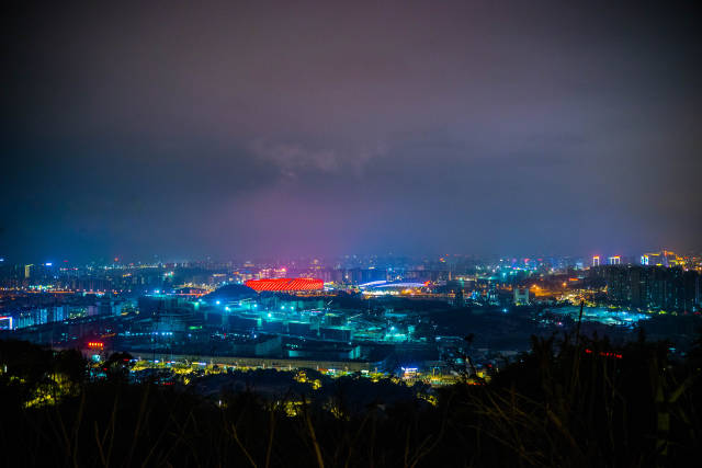 福州旅游攻略:福州仓山高盖山公园,登高望远一览福州夜景