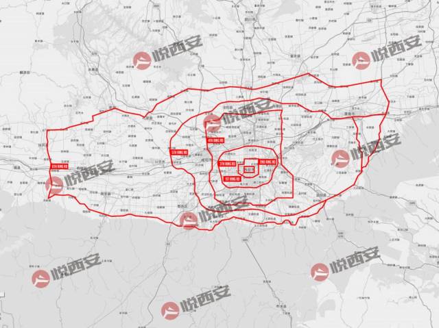 囊括四市包罗关中,西安六环跃入全国第一方阵!