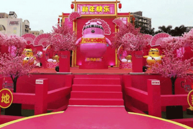 84家mall,超300张美图,2019商场春节美陈大pk