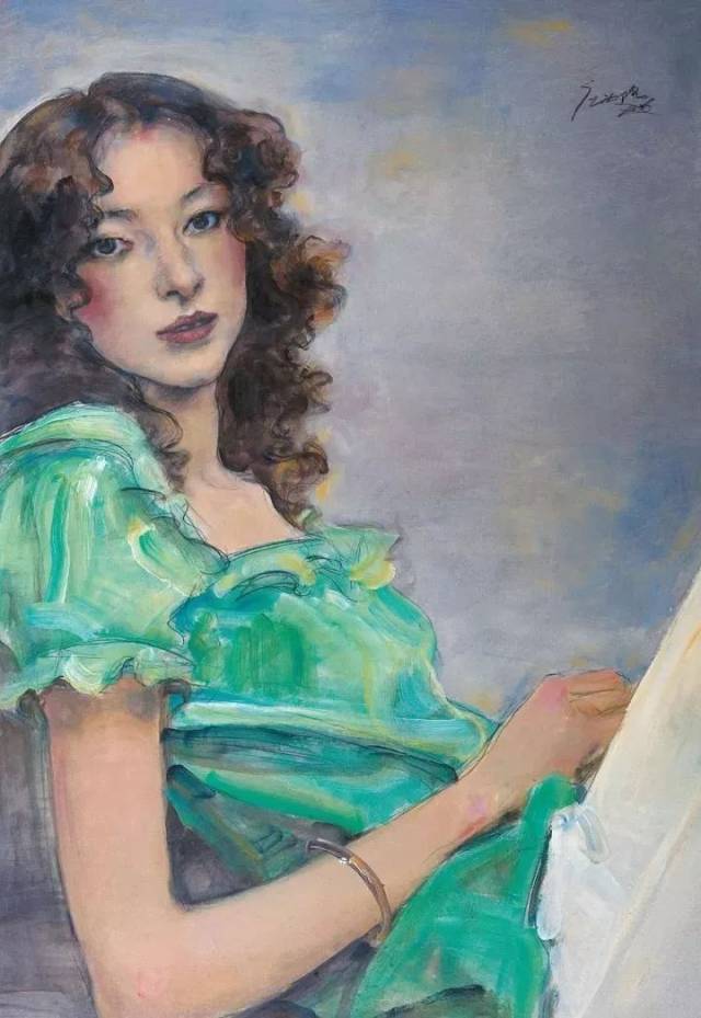 他第一个展览的前言也是我写的