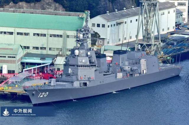 日本海自"不知火"号驱逐舰正式服役