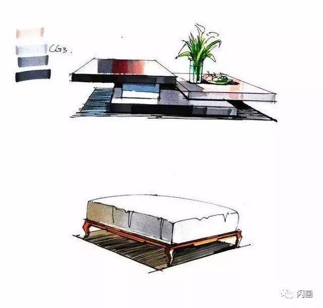 干货:马克笔用笔和上色秘籍