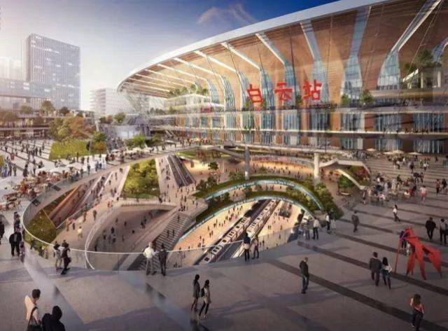 速看!投资超440亿元的广州白云火车站将这么建