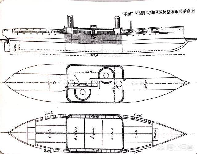 定远舰的建造在设计上参考了当时德国最新建造的"萨克森"级铁甲舰