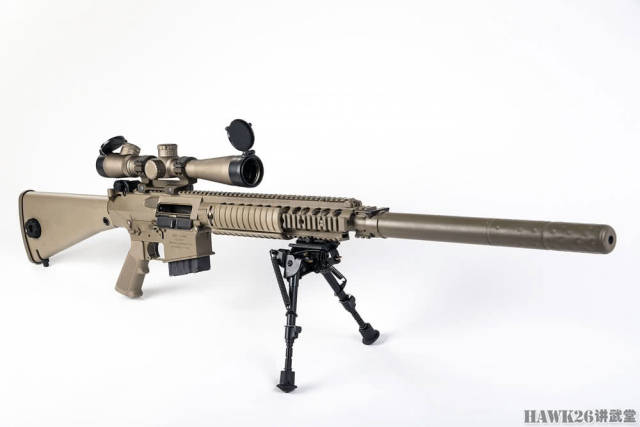 细品:美军m110半自动狙击系统 消音器被称"愚蠢设计"