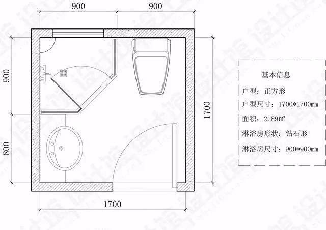 3㎡的小卫生间如何实现干湿分离?