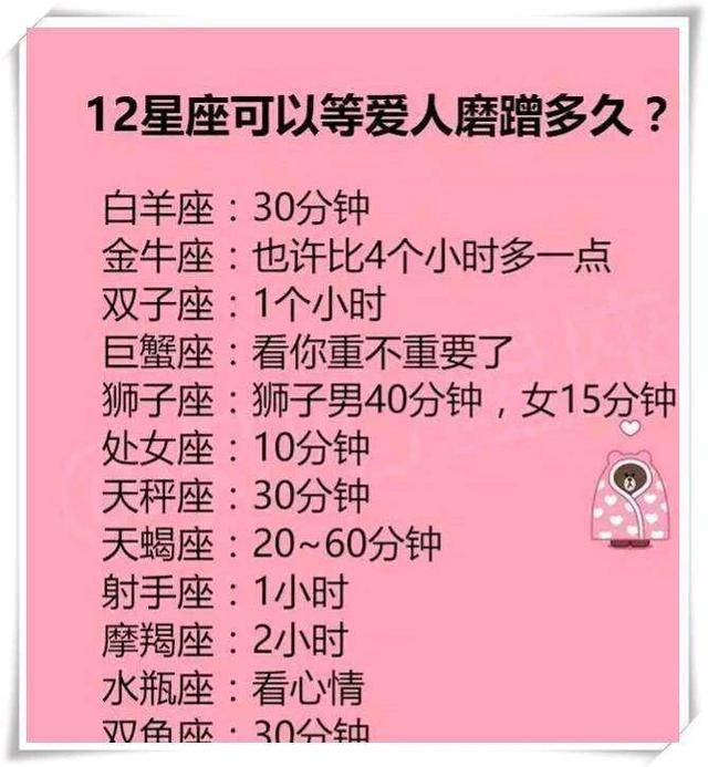 12星座表白成功率, 十二星座在爱情中的天敌是谁?