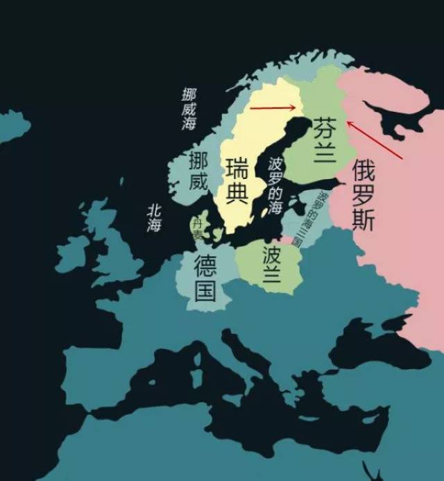 地图看世界;芬兰和以色列的地缘格局.