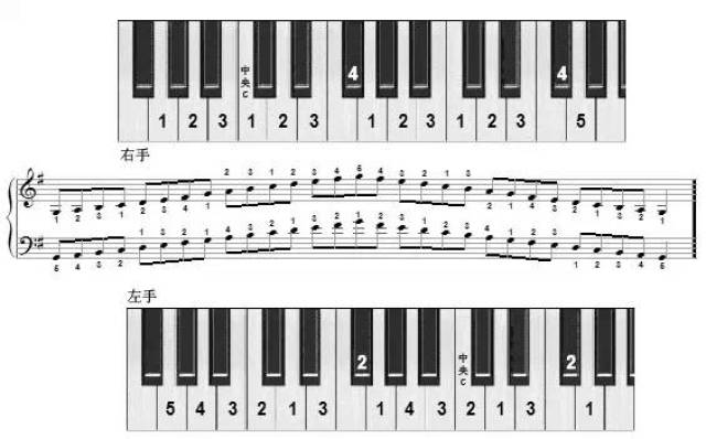 钢琴/吉他常用和弦图及音阶和声练习手册