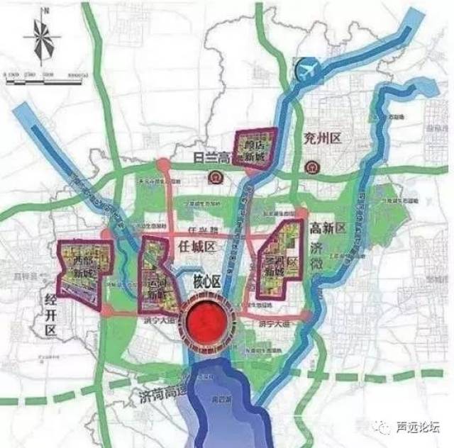 大局已定,济宁运河新城将要大爆发,50个"重点工程"项目上马!